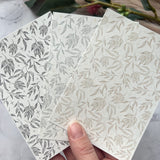Eucalyptus Leaves - Water Soluble Transfer