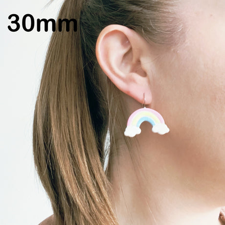 Rainbow with Clouds Cutter