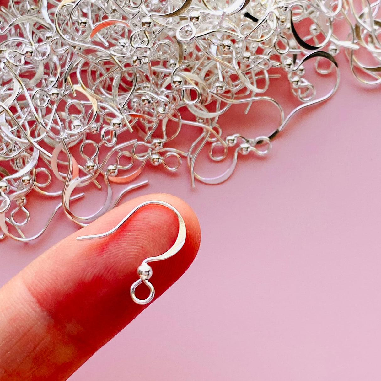 Boho Hooks - Silver Plated Stainless Steel - Horizontal Loop