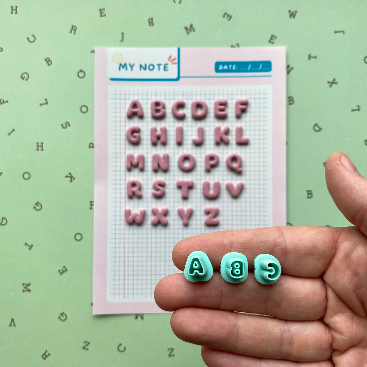 Alphabet Cutters - 6mm Micro