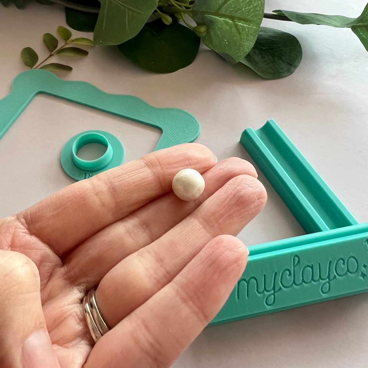 Polymer Clay Faux Pearls - Printable Tutorial