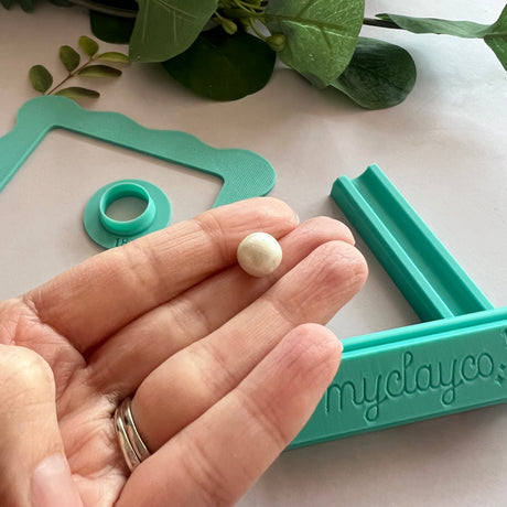 Polymer Clay Faux Pearls - Printable Tutorial