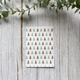 Christmas Tree in Red and Green - Water Soluble Transfer