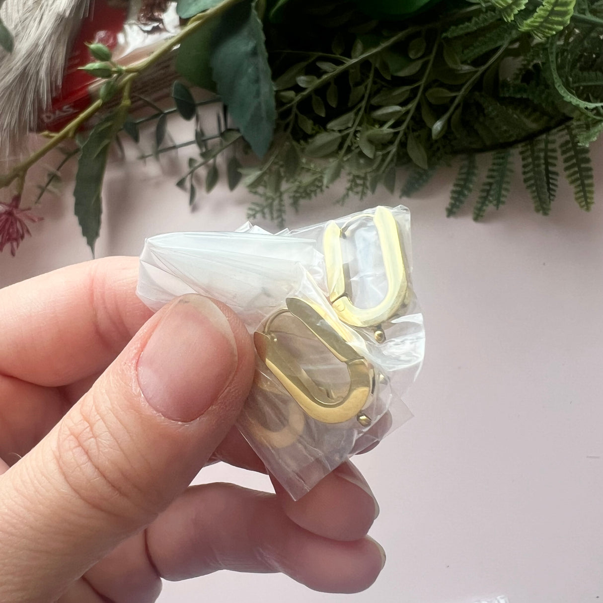 Secret Stash Item - Bag of Random Gold Plated Hoop Findings