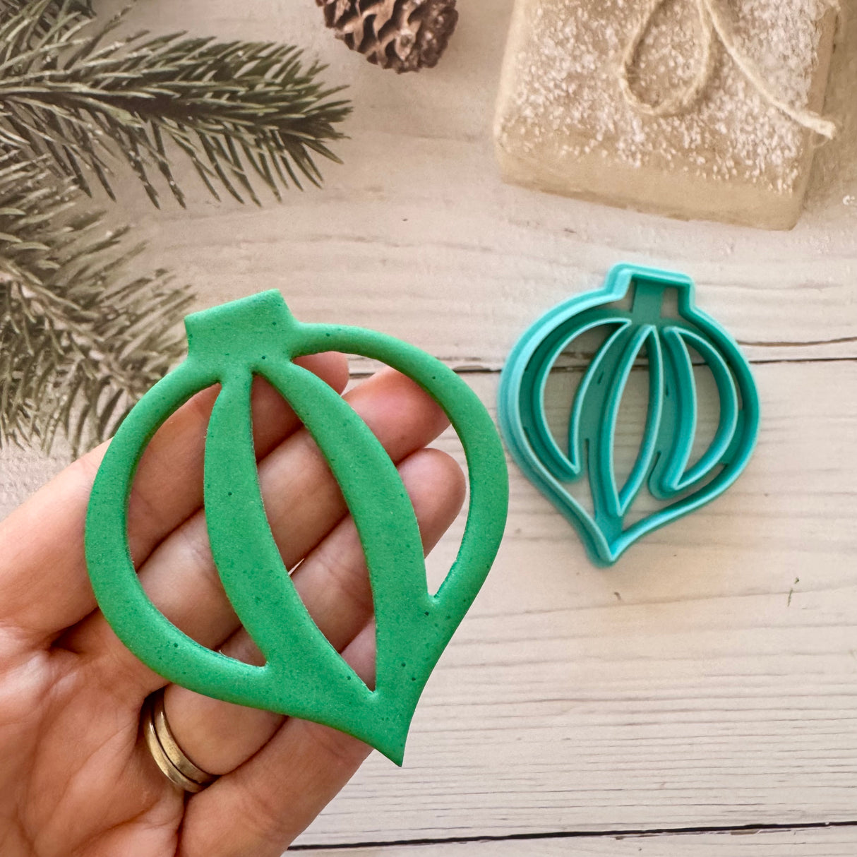 Lantern Bauble Cut-out Decoration Cutter