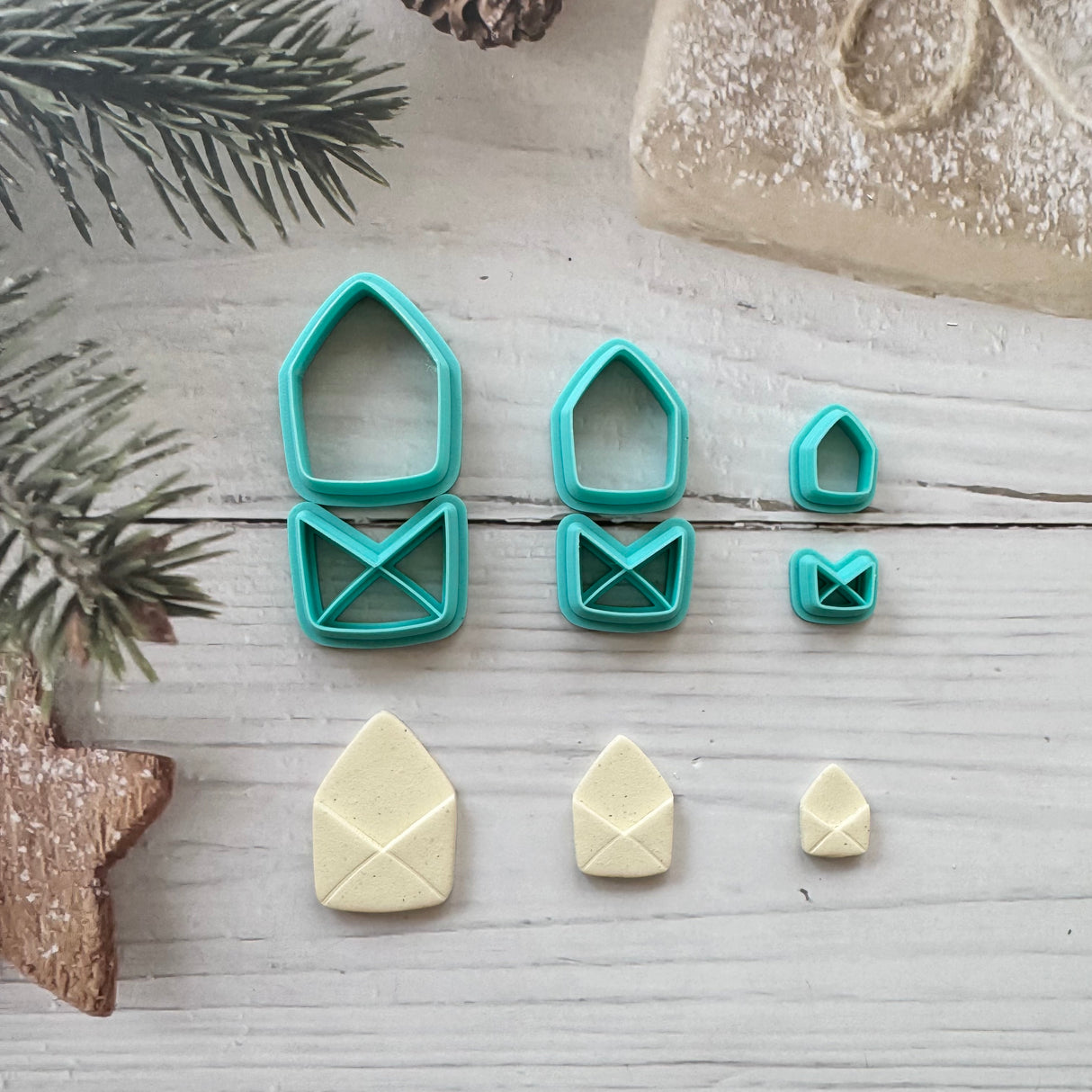 Envelope Square Stack Cutter - 2 Piece Set