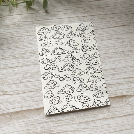 Monochrome Clouds - Water Soluble Transfer