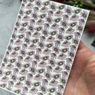 Floating Daisy - Water Soluble Transfer
