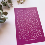 Little Snowflakes and Mistletoe (SS433) Silk Screen