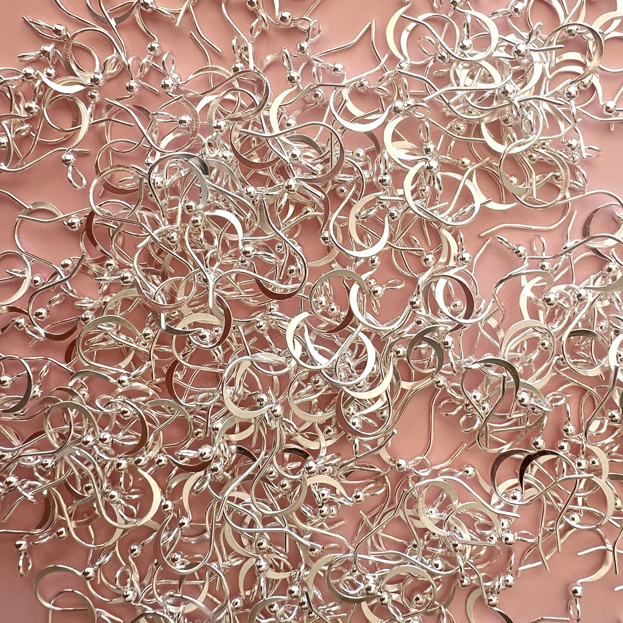 Boho Hooks - Silver Plated Stainless Steel - Vertical Loop