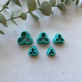 3 Petal Flower Stacks Cutter Set