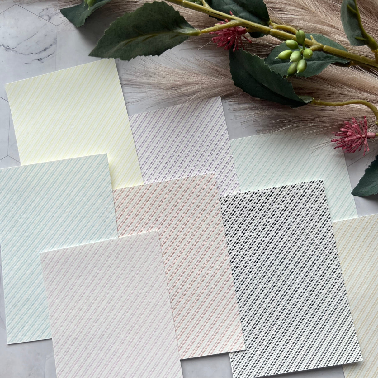 Wrapping Stripes - Water Soluble Transfer