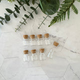 Ultra Mini Glass Bottles -  8 pack
