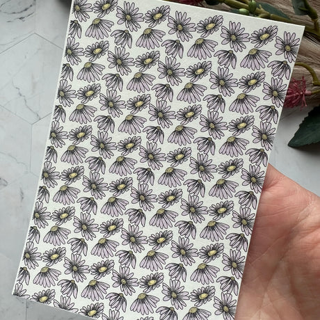 Floating Daisy - Water Soluble Transfer