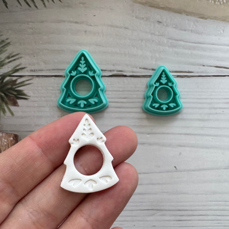 Folk Christmas Tree Hoopla Cutter