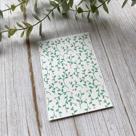 Budded Vines - Water Soluble Transfer