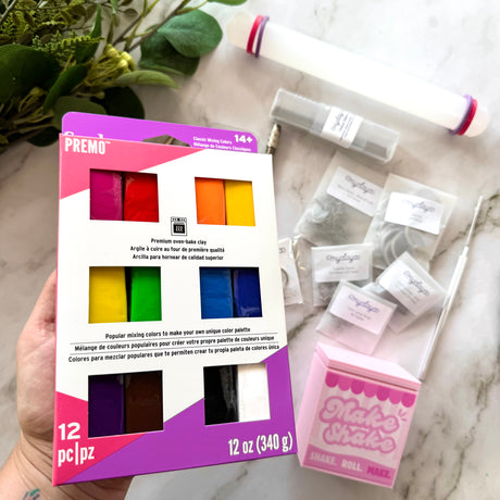 Make Shake Starter Tool & Accessories Set (for polymer clay)