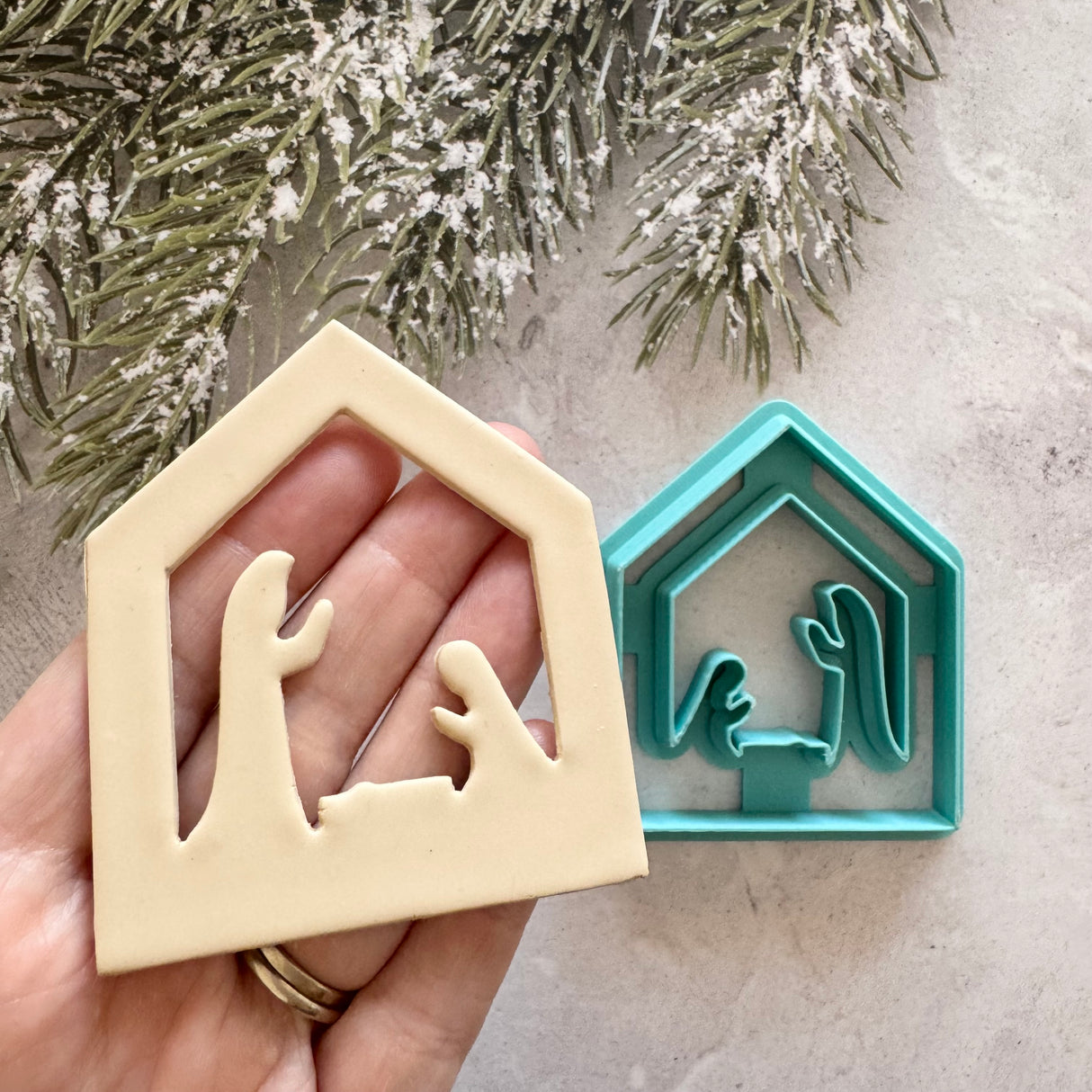Christmas Nativity Decoration Cutter