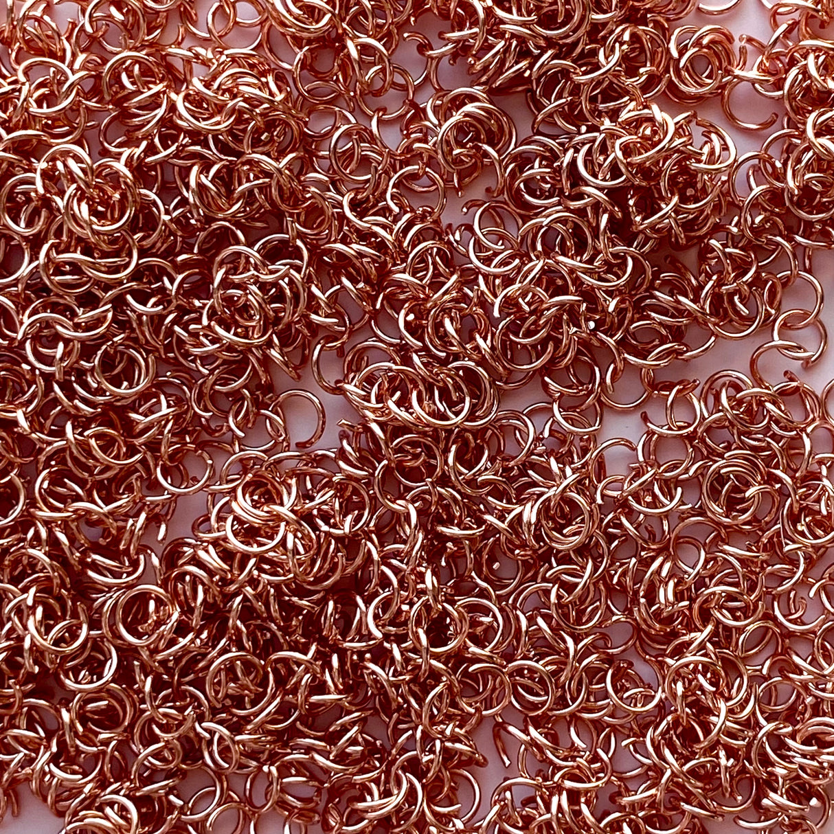 Jump Rings - Rose Gold