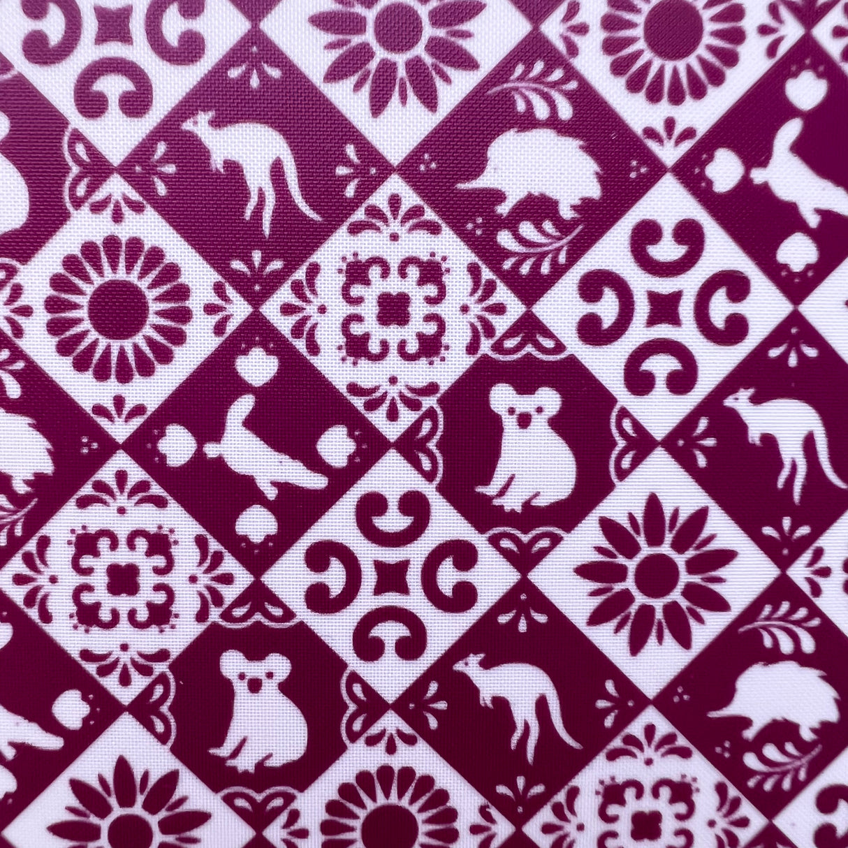 Aussie Bush Shack Kitchen Tiles (SS339) Silk Screen