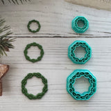 Slim Leaf Wreath Cutter