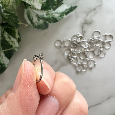 Mini Hoops - Stainless Steel