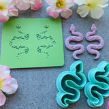 Floral Snakes - Texture Mat