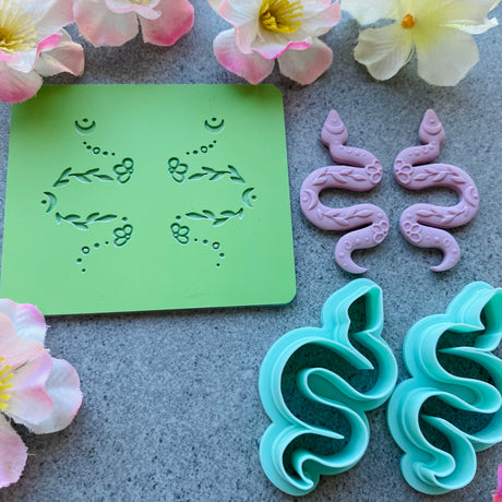 Floral Snakes - Texture Mat