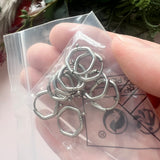 Secret Stash Item - Bag of Random Steel Hoop Findings