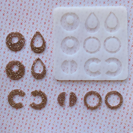 Dangle Earrings Essentials Resin Mould
