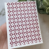 Gingerbread Boy Tiles - Water Soluble Transfer