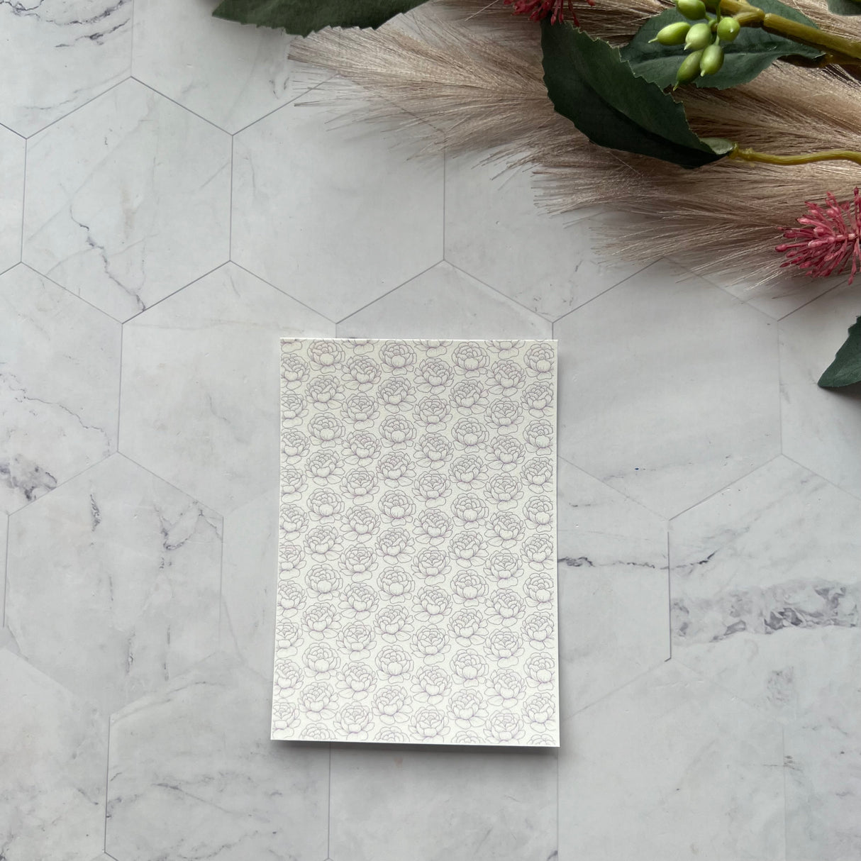 Peony - Water Soluble Transfer