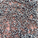 3mm Ball Posts with Loop - Stainless Steel