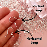 Boho Hooks - Gold Plated Stainless Steel - Vertical Loop