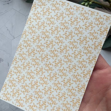 Victorian Fleur - Water Soluble Transfer