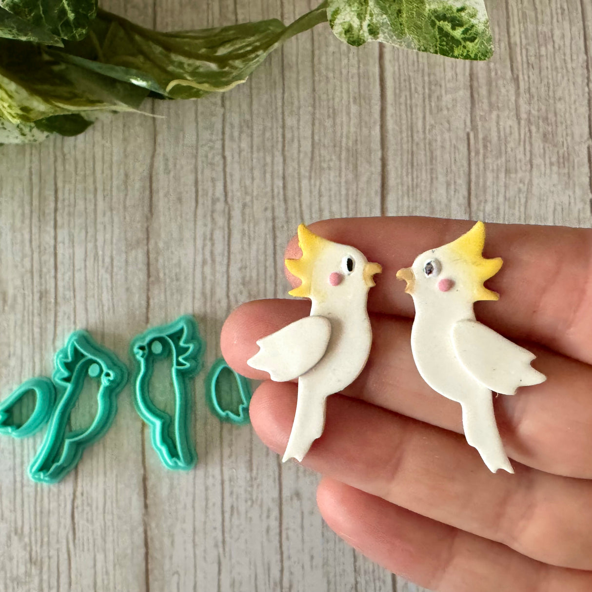 Cockatoo Bird Stacks Cutter Set