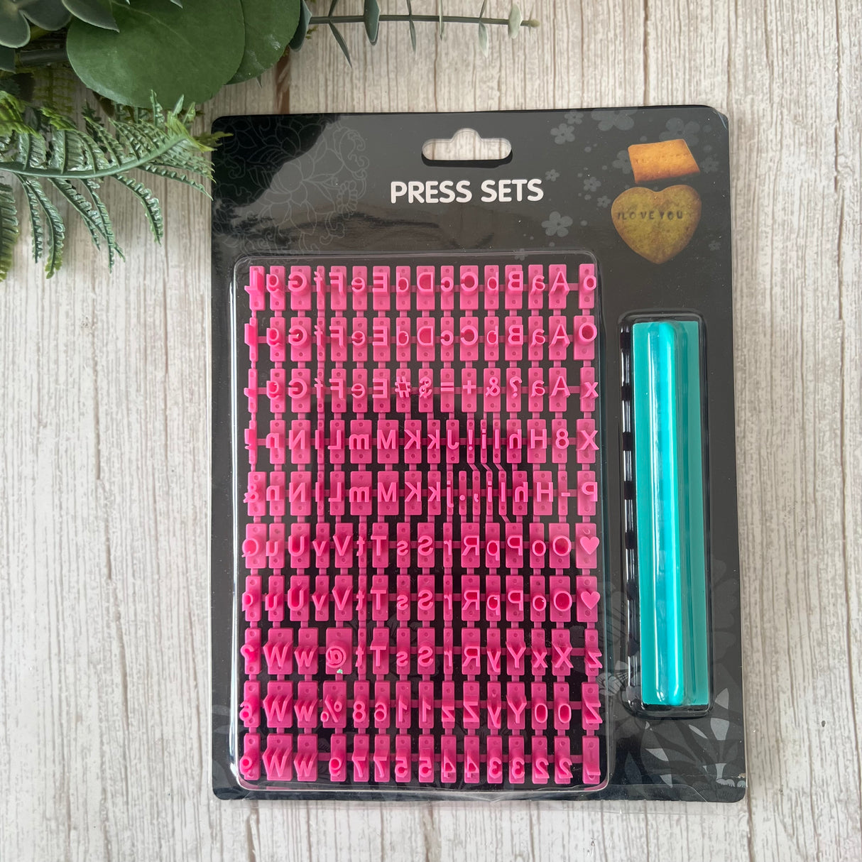 Letter Press Set - Alphabet Stamp