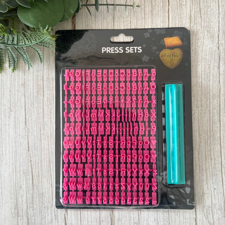 Letter Press Set - Alphabet Stamp