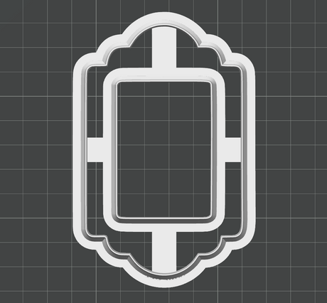 Parlour Fridge Frames Cutter Set STL - digital download