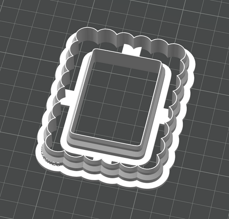 Parlour Fridge Frames Cutter Set STL - digital download