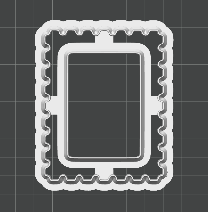 Parlour Fridge Frames Cutter Set STL - digital download