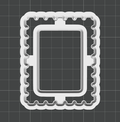 Parlour Fridge Frames Cutter Set STL - digital download