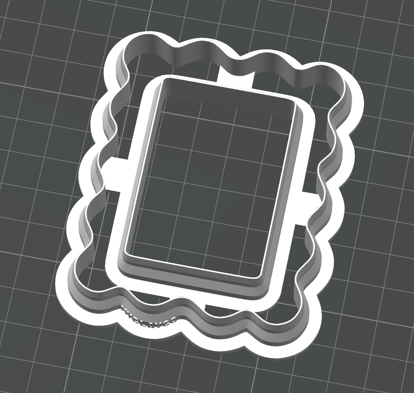 Classic Fridge Frames Cutter Set STL - digital download
