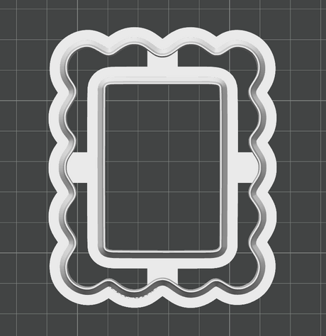 Classic Fridge Frames Cutter Set STL - digital download
