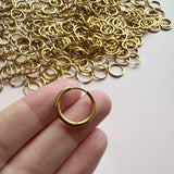 Minimalist Hoop - Gold Plated Stainless Steel