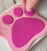 Paw Print Decor Cutter Set