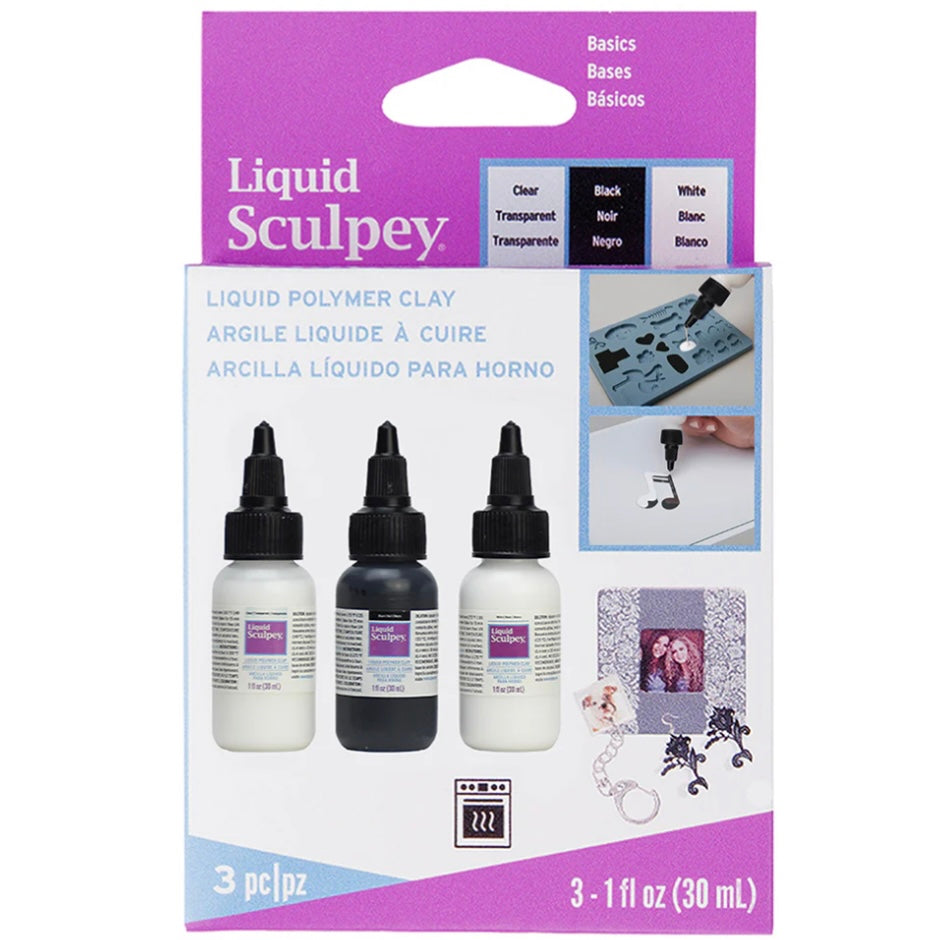 Liquid Sculpey - Basics - 3 pack