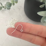 Minimalist Hooks - Bright Silver