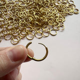 Minimalist Hoop - Gold Plated Stainless Steel