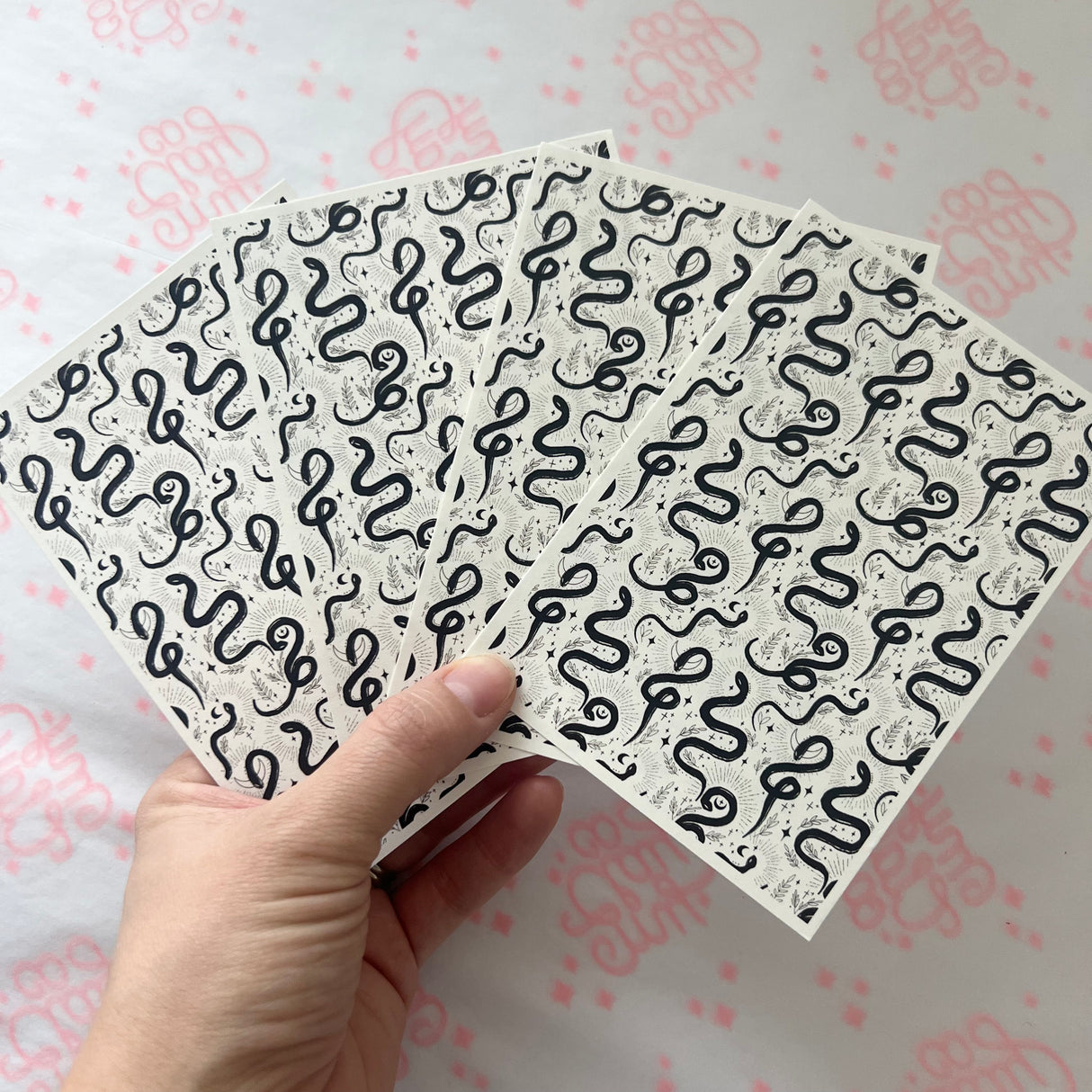 Water Transfer Paper Blanks - pack of 5